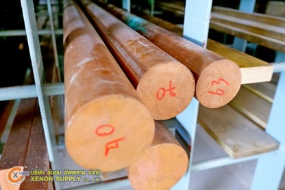 เพลาทองแดงกลม - จำหน่ายเพลาทองแดงกลม